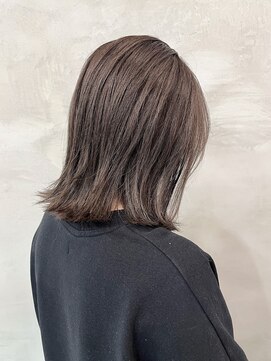 ペスカ 長町南店(pesca) 透明感ダークグレージュ　(ブリーチなし) OIKAWA