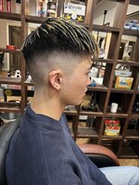 スタンドバーバー 柏(STAND BARBER)&nbsp;マッシュパーマ/ウルフ/アッシュブラック/カルマパーマ/柏駅/柏