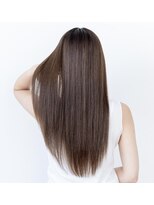 アールサロンプラスキャスパ 自由が丘(Rrsalon+CASPA) 《髪質改善》R.HASエクソソーム水素トリートメント+カラー