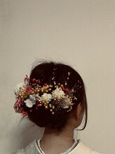 スプラッシュ(Splash) お花いっぱいアップスタイル