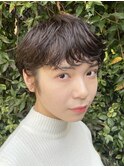 癖毛を活かしたナチュラルショート