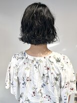 コフィー バイ メルト 吉祥寺(cofy by melt)&nbsp;【三ツ井純】10代20代30代 ボブパーマ コテ巻き風パーマ 黒髪