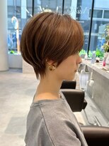 ネイロ 北千住(NeiRo)&nbsp;小顔ショートボブカラー大人ショートボブひし形ショートカット