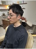 アップバングショート