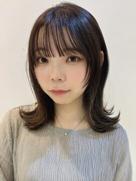 リコバイアフロート(riko by afloat) レイヤーカット/髪質改善ストレート/ヘアセット[stylist竹田]