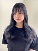 フェミニンロング似合わせカットミディアムスパイキーショート