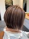 トゥッカ(tukka)の写真/【92%天然由来のヘアカラー】“暗くても綺麗”を叶えるグレイカラー。ハイライトを使った白髪ぼかしも◎