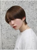Men's hair ラウンドマッシュ ショートネープ 熊本メンズカット