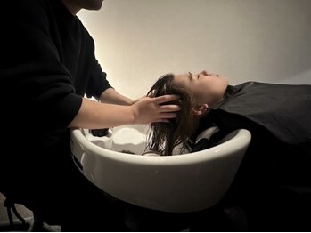 ダリー 菊水店(Dali)の写真/《夏の透明感カラー×艶髪ヘッドスパ》カラー剤/紫外線のダメージを軽減するTRスパでモテ髪KEEP♪