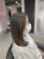 リーオオサカ(Lee Osaka) 【Lee大阪店】レイヤー×ブリーチなしカラー/新出