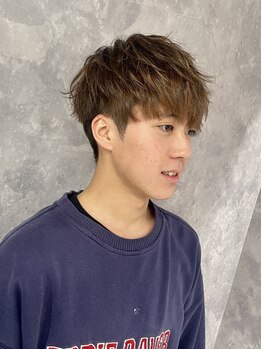 カロ(Caro)の写真/メンズカットパーマが得意なサロン！髪質や癖を見極めて扱いやすいスタイルに！再現性の高いカットが人気★