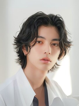 ヌープヘアーアイス(NUUP.hair ici) 夏◎韓国風フェザーパーマ×ニュアンスパーマ