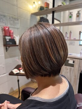 チアー ヘアリラクゼーション(cheer HAIRRELAXATION) ツヤ髪ショート