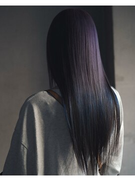 マーシー(MAAAAAC) 【MAAAAAC】アンブレラ&ルーツカラー　バイオレット/ブルー