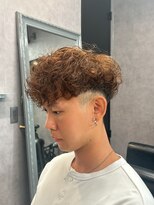 リッチブランドアンドコー(Rich Brand&Co) サーフカール メンズパーマ スペインカール メンズカラー