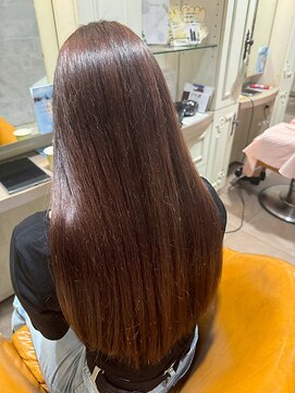 【obje't ciel】ストレート/髪質改善/ロング【上原彩愛】