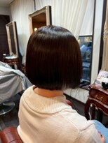 クロエ バイ ラヴィズム 新潟ビルボードプレイス2店(CLOE by LUVISM)&nbsp;ワンレンボブ＆インナーブロンドベージュ