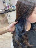 インナーカラー★ブルー