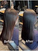 ストレートパーマ/縮毛矯正/髪質改善メニュー