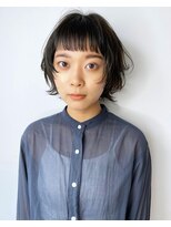 クオン(QUON)&nbsp;マッシュウルフ×カーキダークグレージュ