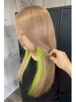 ヴェロニカ バイ ソル(Veronica by SOL) イヤリング×ライムグリーン