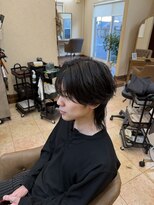 メルク(merc) マッシュ ショート ベリーショート 波巻き