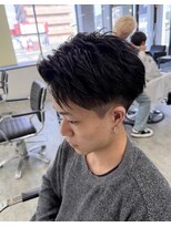 マーレ 下関店(mare) 下関メンズサロンアップバングショート