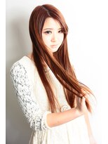 オーバーキャプテンネイキッド(OVER CAPTAIN NAKED)&nbsp;春の撮影プロジェクト♪「サラツヤロング×グラデカラー」