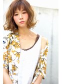 ☆ラフな抜け感☆小顔ミディアムボブ