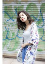 ミエルヘアーエスト 新宿店(mielhair est)&nbsp;伸ばしかけアンニュイカールミディアム