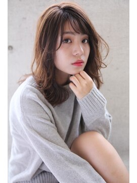 ヘアーアンドメイク シーク 吉祥寺(HAIR&MAKE SeeK) 『大人かわいい』グレージュランダムカールミディ