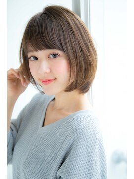 アンアミ オモテサンドウ(Un ami omotesando) 【Un ami】 大人かわいい 小顔ひし形ボブ　松井幸裕