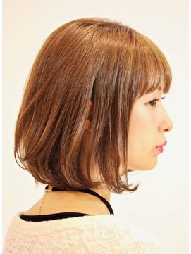 ヘア デザイン リスク(HAIR DESIGN RISK) 【RISK 高橋勇太】三鷹でカットが上手い 前下がりニュアンスボブ