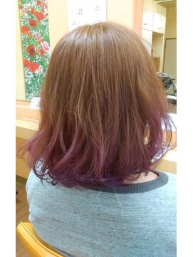 ビューティサロン ドルチェ ゆめかわピンクグラデ☆