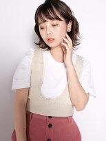 ノア 北浦和店(Noa) 大人かわいい/パーマボブ/ミルクティーベージュ/カット+カラー