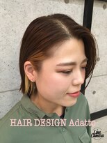 ヘアーデザイン アダット(HAIR DESIGN Adatto.) ユルハネカールスタイル