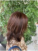 アッシュベージュハイライト フォギーベージュ