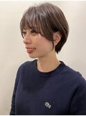 大人気◎今っぽさ×耳掛けショート 30代40代50代似合わせカット