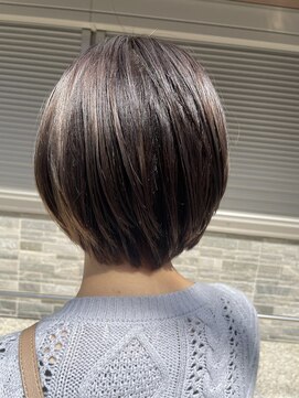 ミル(MILE.) ベージュマッシュボブ