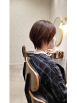 グランエクラ バイフルショウ(GRAND ECLAT by FURUSHO)&nbsp;耳かけ/ショート/ベージュカラー/前髪