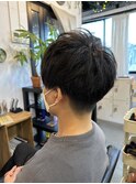 バームでふんわりセット◎メンズショート