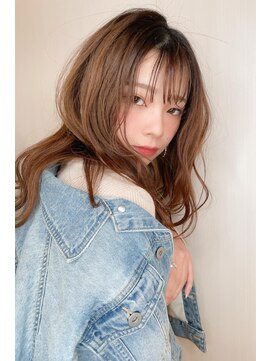 ヘアーズベリー 淡路店(hairs BERRY) BERRY/セミロング/美髪/アディクシーカラー/アッシュ