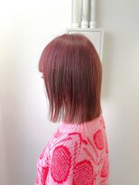 ミュー(Mu)&nbsp;1ブリーチで作るコーラルピンク