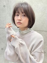 エムスラッシュ アヴェダ 自由が丘(M.SLASH AVEDA)&nbsp;ワンカールボブ/シースルーバング/抜け感/自由が丘
