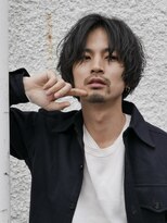 フィフス 名駅(fifth) スパイラルパーマメンズウルフツーブロックセンターパート名駅