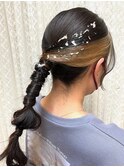 シンプル可愛いねじねじアレンジ＠田島