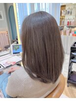 ロンドプランタン 恵比寿(Lond Printemps)&nbsp;白髪ぼかしブリーチなし透明感グレージュカラー【中居】