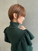 ロンドブルーム 天神大名店(Lond Bloom)&nbsp;ミルクティベージュカラーミニボブ大人ショートボブショート