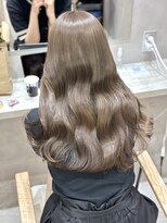 ジーナ 船橋(Zina)&nbsp;髪質改善＊ロングレイヤーグレーベージュ＊美髪【Zina石井】