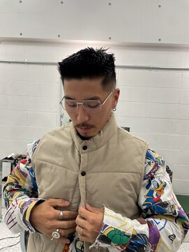 ウェルネス(Wellness) マッシュパーマウルフ波巻きハイライト43